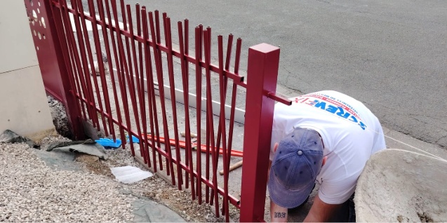 Installation cl&ocirc;ture Douai